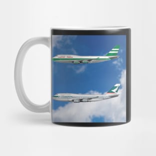 Cathay Pacific 747-400 Flying Livery Mug